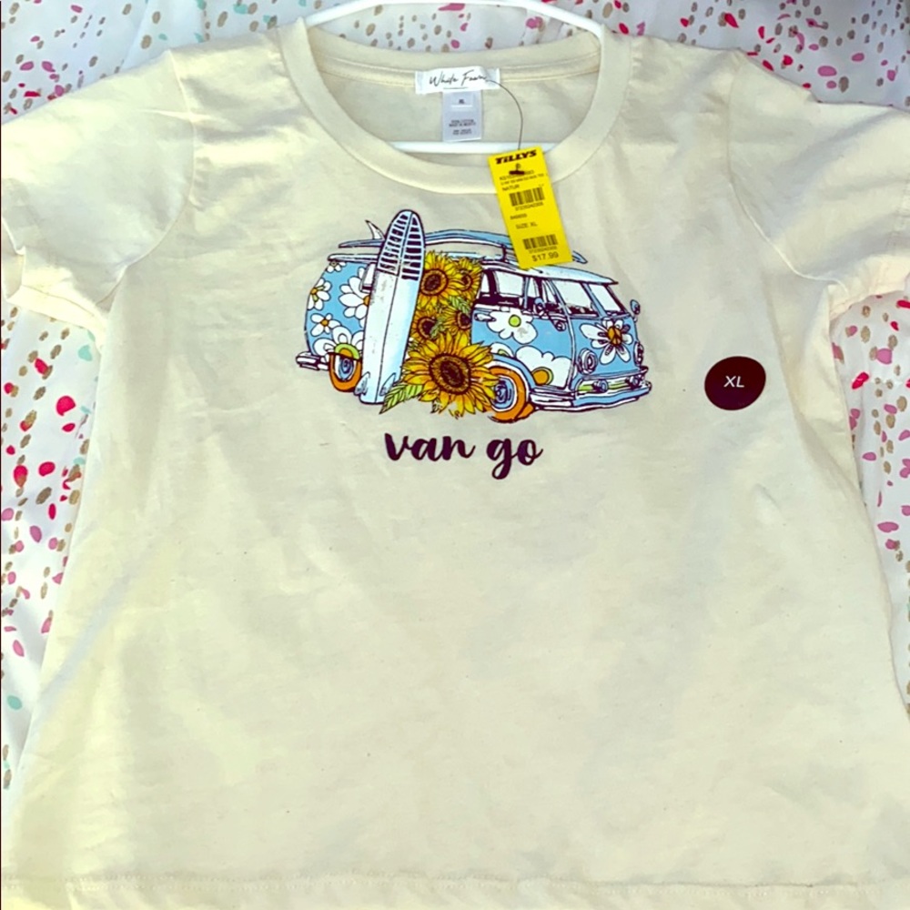 Yellow Tillys shirt
